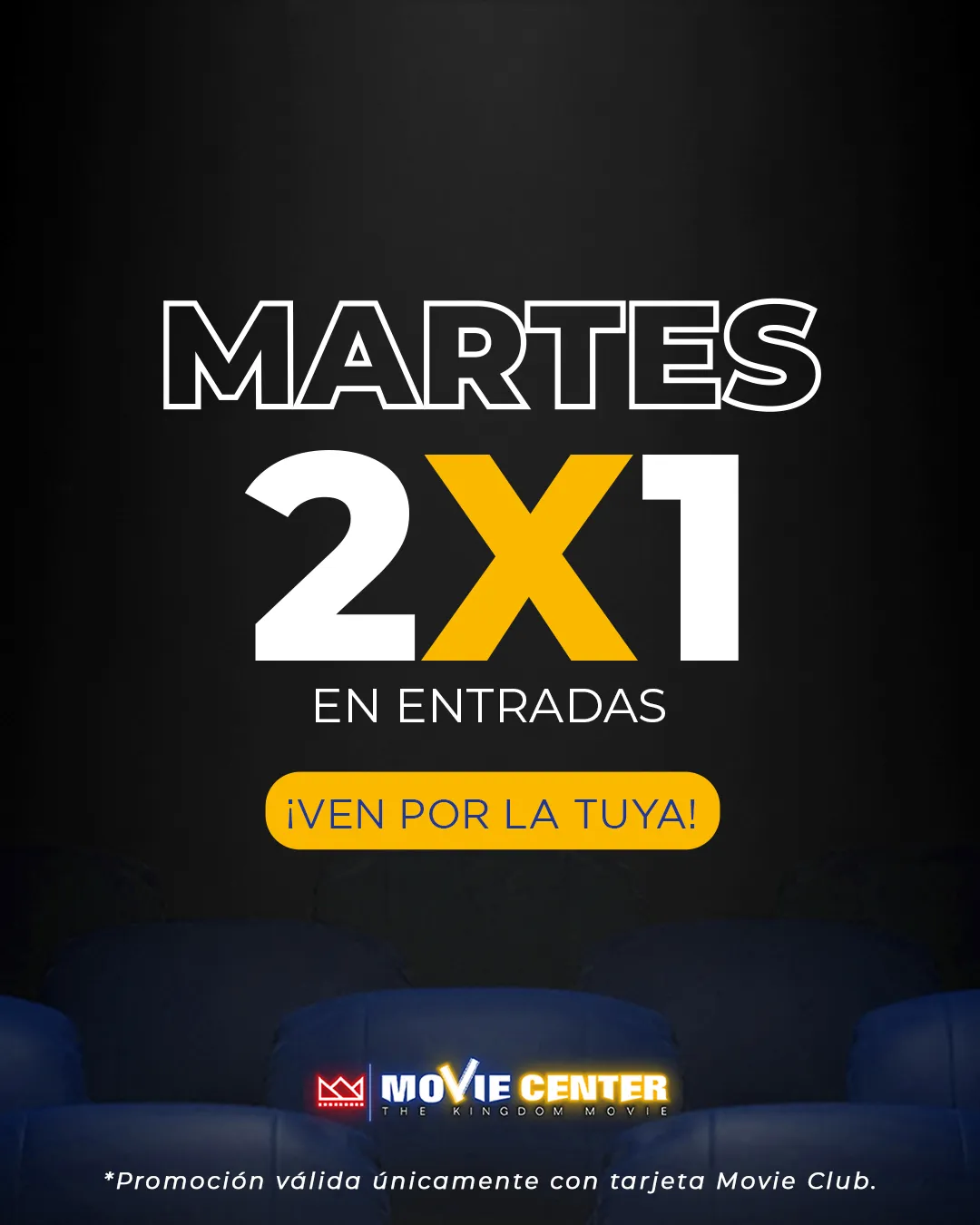 Movie Center Martes 2x1
